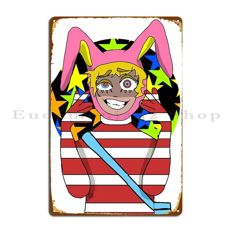 Popee The Performer Metal Sign Cinema Pub Plates Custom Garage Decoration Living Room Tin Sign Poster