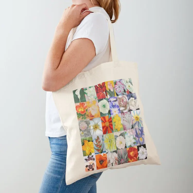 

Georgia O'Keeffe Flowers Tote Bag free delivery bags custom bags Woman shopper bag