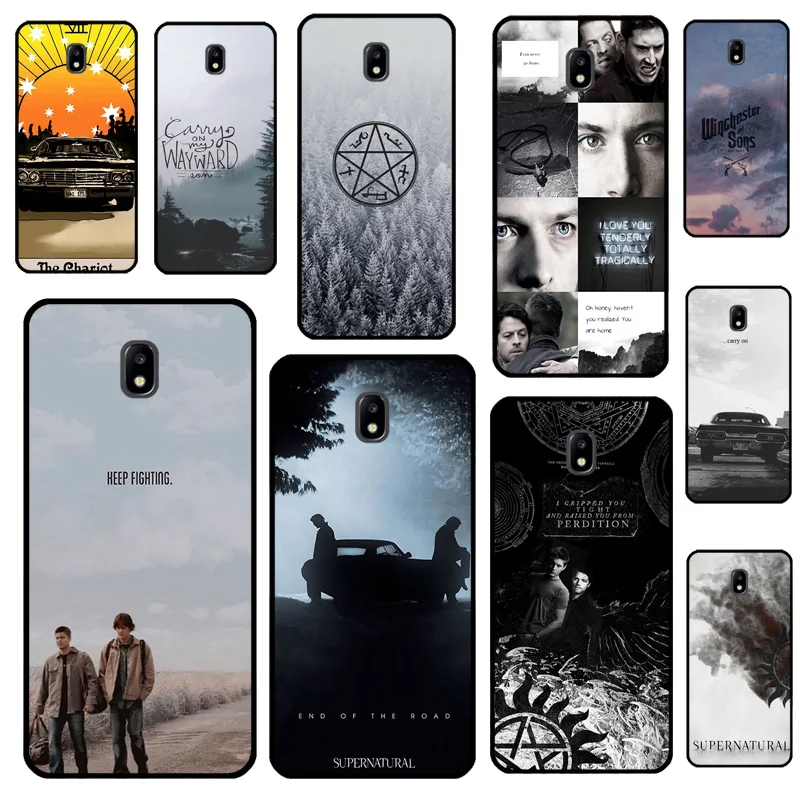 Supernatural Case For Samsung Galaxy J1 J3 J5 J7 2016 A3 A5 2017 A8 A6 J4 J6 Plus A7 A9 J8 2018 Cover