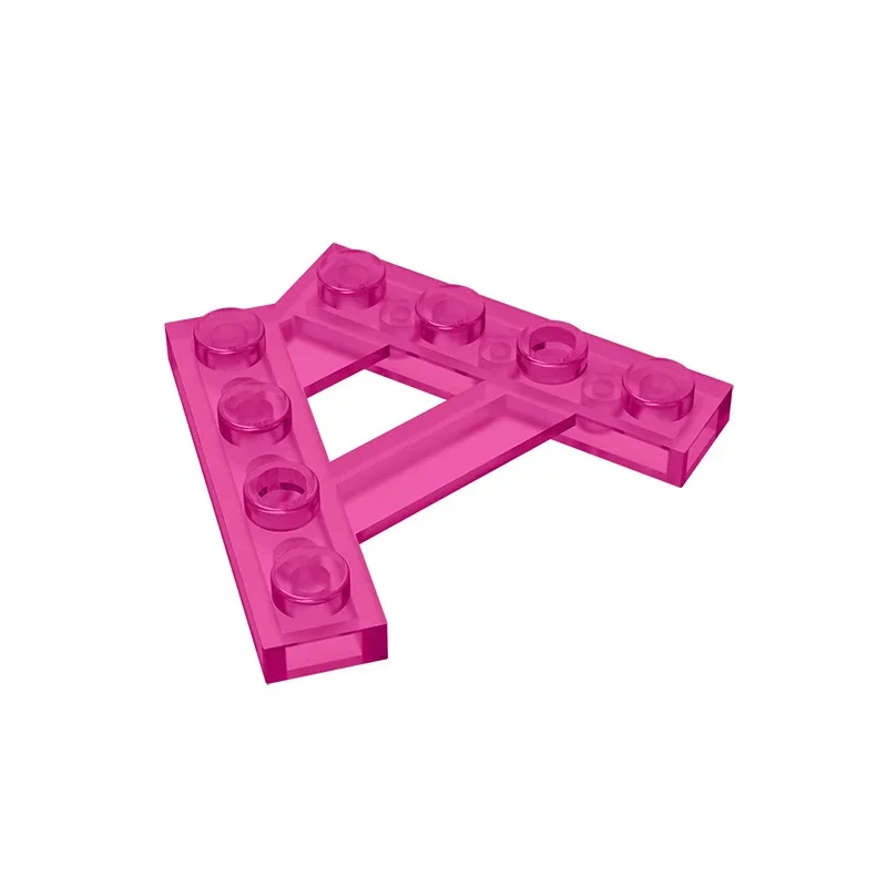 GDS-727 Plate Special 4 Stud 45 Angle Plate compatible with lego 15706 children's DIY Educational Building Blocks