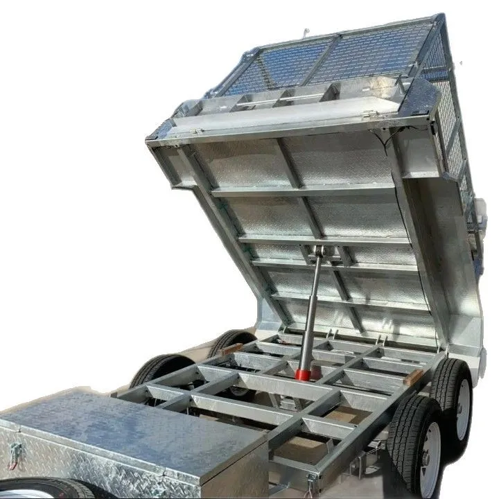 2025 مزرعة قفص زراعي مقطورات البضائع شاحنة جرار صندوق مقطورة