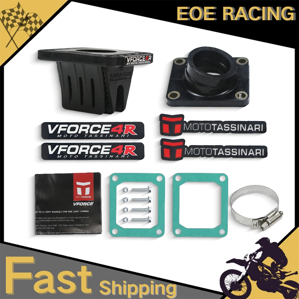 

V4R82AI Motorcycle Reed Valve Vforce 4 Carbon Fiber For Yamaha YYZ80 YZ85 Suzu Ki DT125 2002 2015