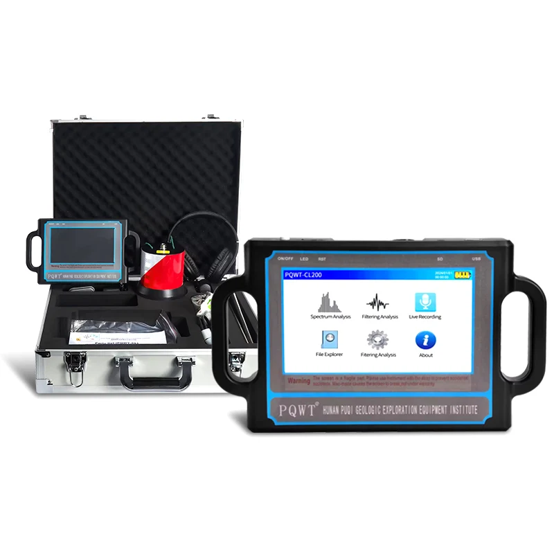 

Pipeline Leak Water Inspection Acoustic Equipment pq wt-CL200 Plumbing Tools Underground Water Leak Detector