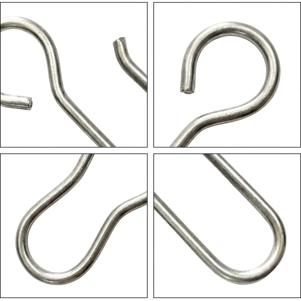 Bathroom Home D cor Hooks Home Decor Hooks Shower Curtain Hooks Modern Aesthetic Robust Construction for versatile Application