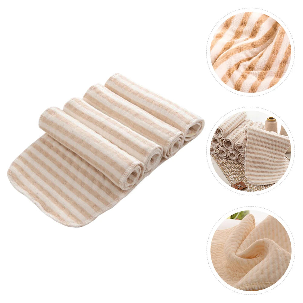 Couches étanches pour bain de bébé, 4 pièces, en coton coloré biologique, pour shampoing, Inserts en tissu