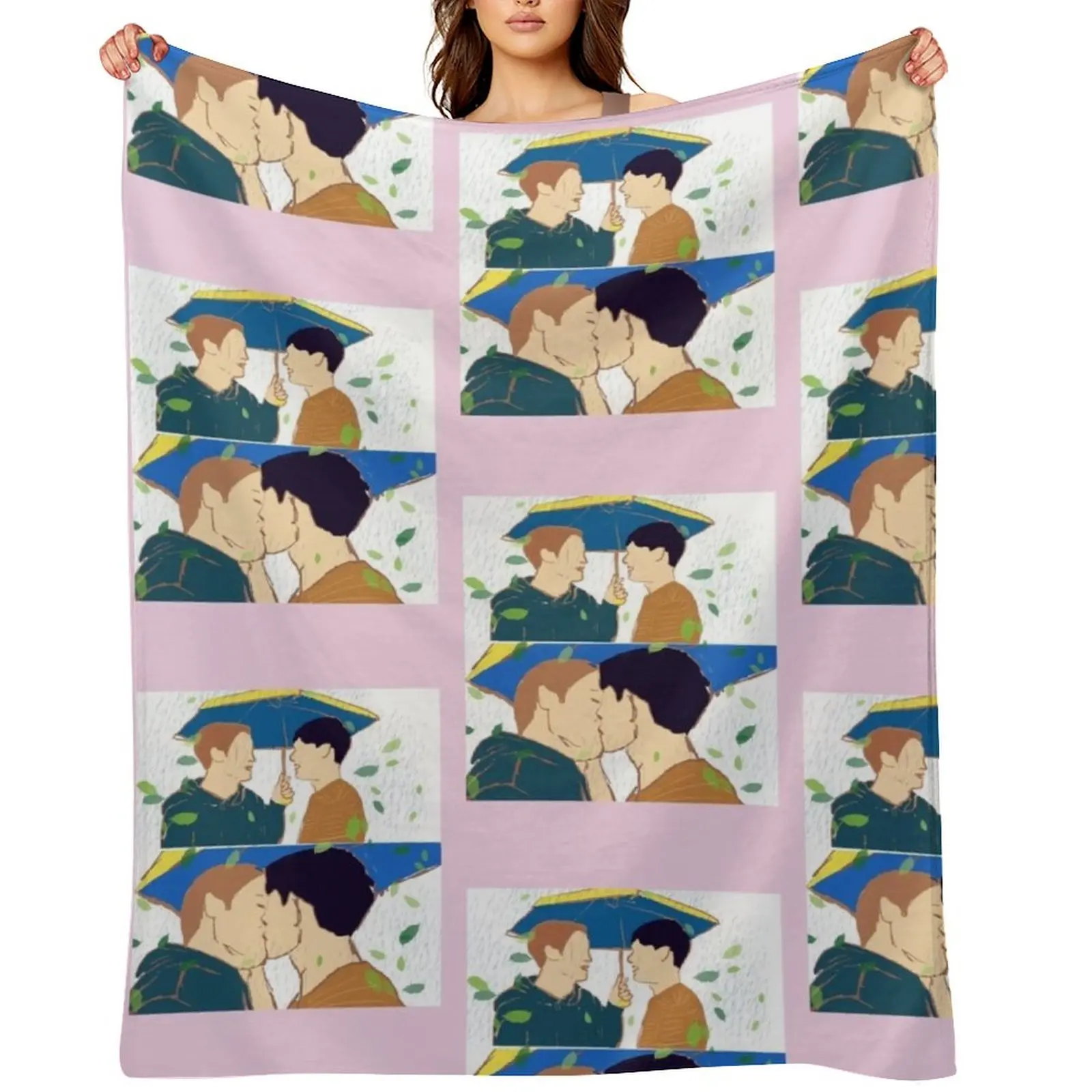 

heart stopper Netflix show Throw Blanket Heavy Thermals For Travel christmas gifts Sleeping Bag Blankets