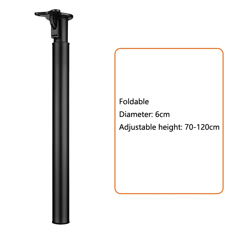 Vouwbalk Voetsteun Kolom 70-120/45-71/55-85Cm Verstelbare Telescopische Tafelsteun Tafelsteun Hardware Beer 120Kg