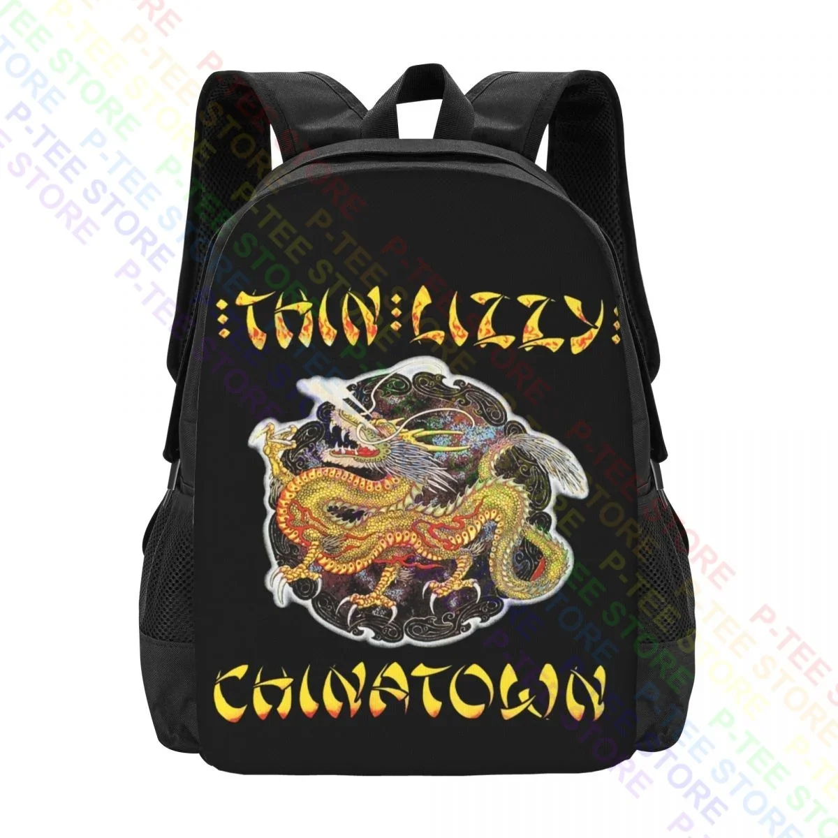 Thin Lizzy Chinatown Phil Lynott Hard Blues Rock Ufo BudgieBackpack Large Capacity Backpack New Style