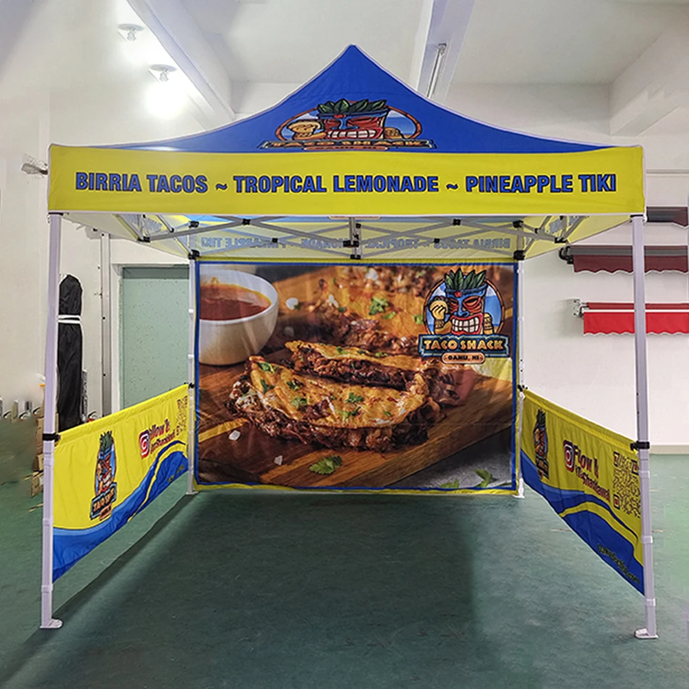 Pop Up Exhibition Outdoor Folding Gazebo Tent for Event Trade Show Canopy Advertising Tent