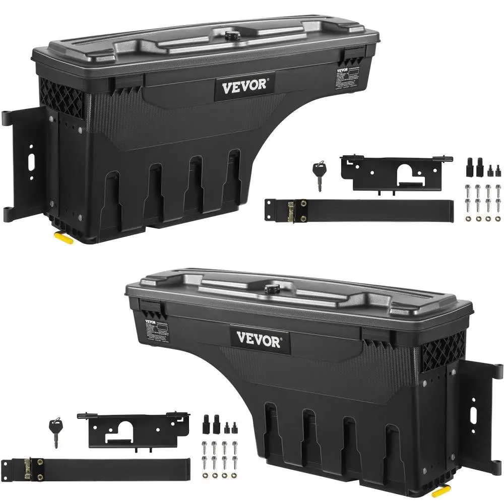 

Truck Bed Storage Tool Box 2019-20 for Chevrolet Silverado 1500 Left+Right