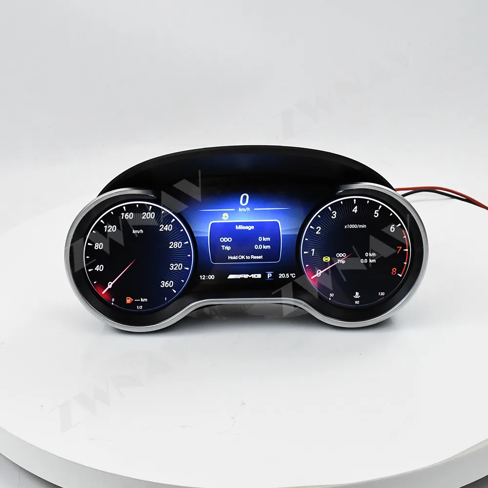 

12.3‘ For Mercedes-Benz R 2006-2017/ML/GL 2005-2010 LCD Dashboard Instrument Panel Digital Cluster Smart Gauges Moudle