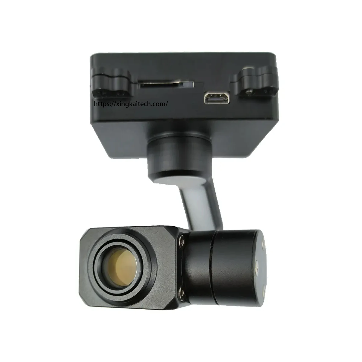 3-Axis Camera Drone 4K Visible Light Gimbal Camera 7x Digital Zoom Remote Control Channel Controlled Miniature Camera For FPV