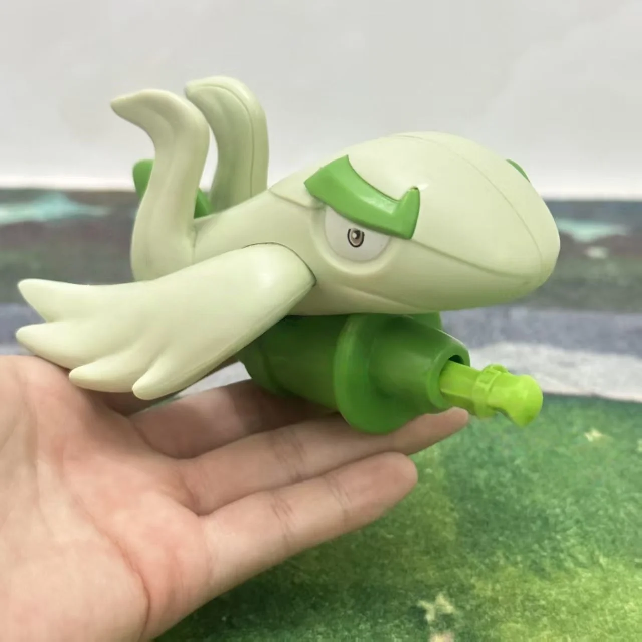 

White Egret Flower Airplane "Plants vs. Zombies 2" Action Game Graphics Toy for Children Suitable for Children Use