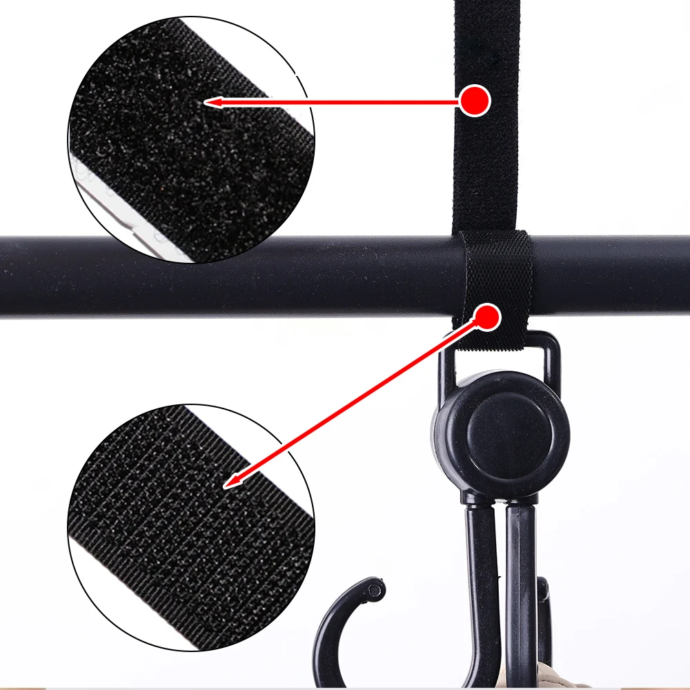 New Baby Stroller Double Hooks Multifunctional Hook For Bicycles Motorcycles Scooters 360 Degree Rotatable Organizer Hanger Hook