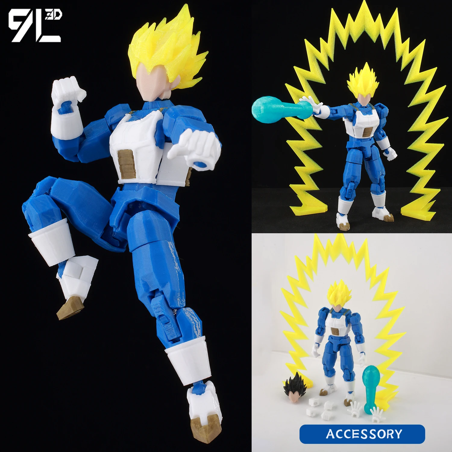 9L3D マルチジョイント関節 Titan13 Lucky13 Dummy13 ドラゴンボール Z