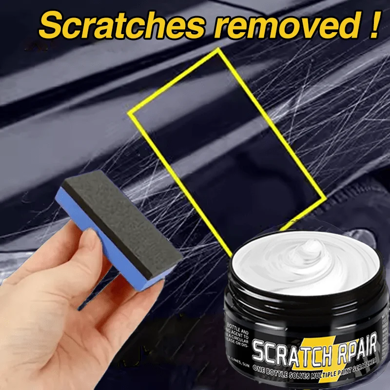 KJM Professional Automotive Scratch Repair Kit - Quick repair with shine enhancers for minor paint scratches and swirls