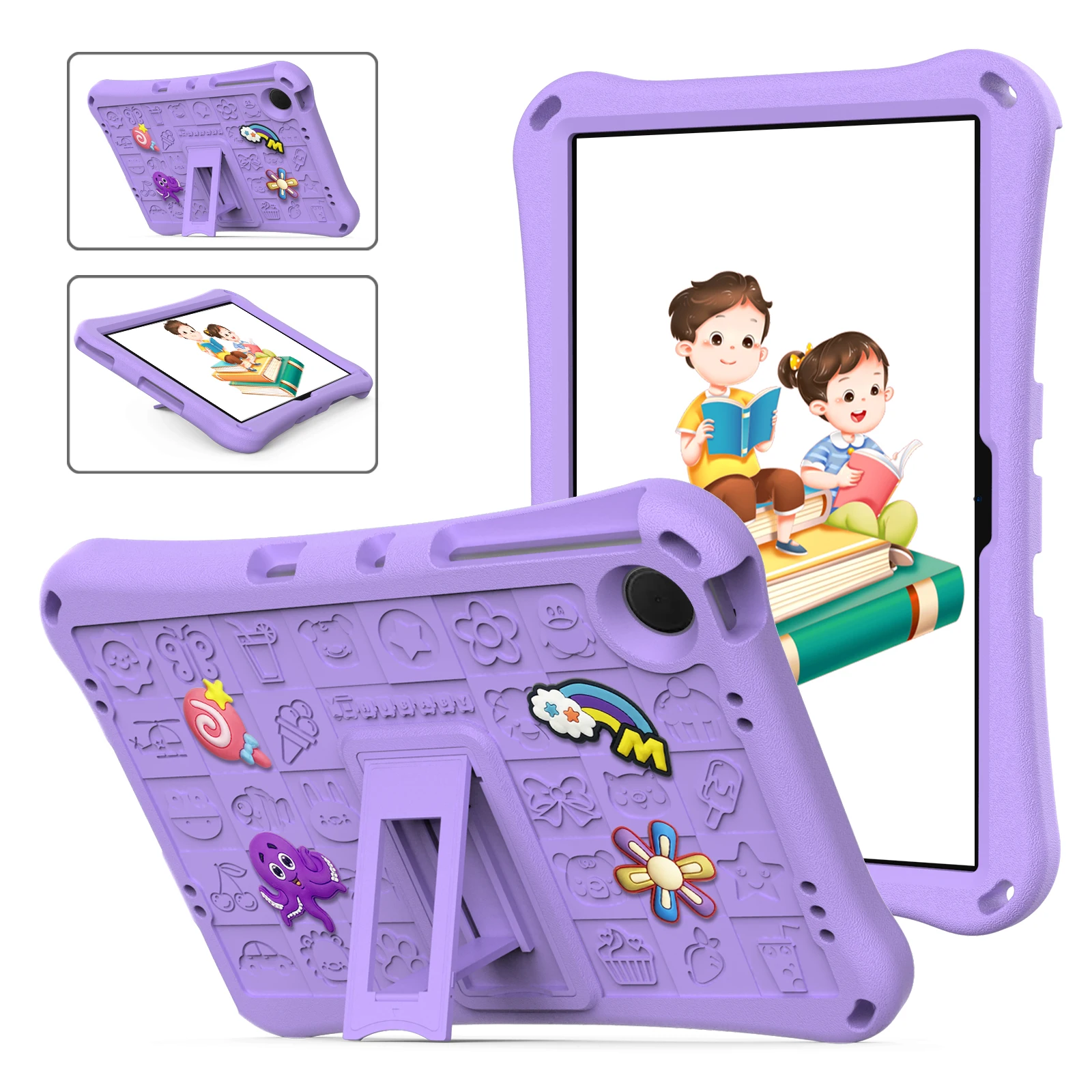 Kids Cartoon Tablet Case For Xiaomi Redmi Pad SE 11'' 2023 with New Design ＆ Shockproof  Stand Cover