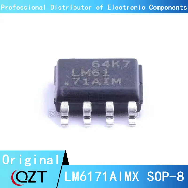 LM6171 SOP LM6171A LM6171AI LM6171AIM LM6171AIMX SOP-8 Chip, Novo Spot, 10 peças por lote