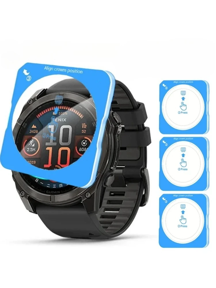 

Tempered Glass HD Screen Protector for OnePlus Watch 3 Smartwatch Protective Cover Easy to install Hardness Anti-Scratch Film