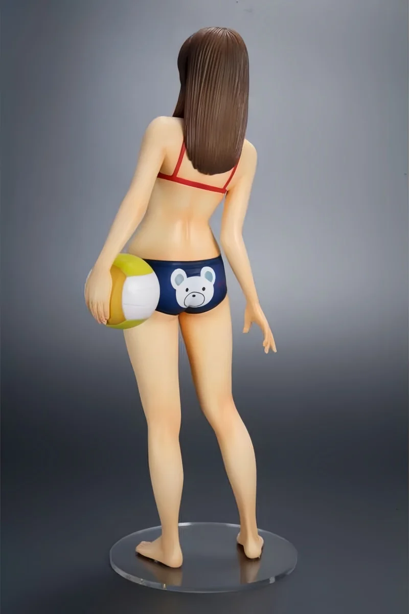 Original KOTOBUKIYA anime Dead or Alive: Xtreme Beach Voleibol figura modelo Asuka juguete coleccionable traje de baño rojo juguete