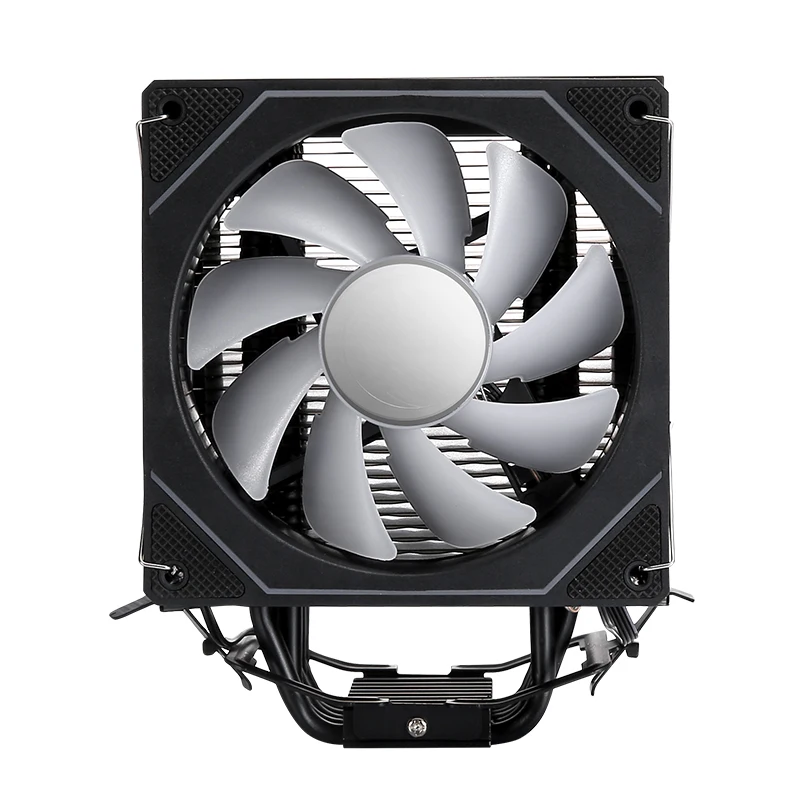 AM4 AM5 Cooler 120mm Black 4/6 Heat Pipes Radiator CPU Fan Air-Cooled Compatible LGA115x 2011 1700 1851 1200 2066 X99 I5 I7 I9
