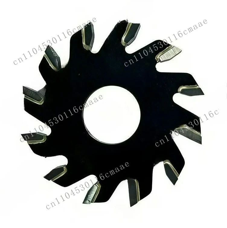 Slotted saw blade T-shaped slotted Daluo machine 1/2 handle 63 diameter back plate slotted side plate 12 teeth