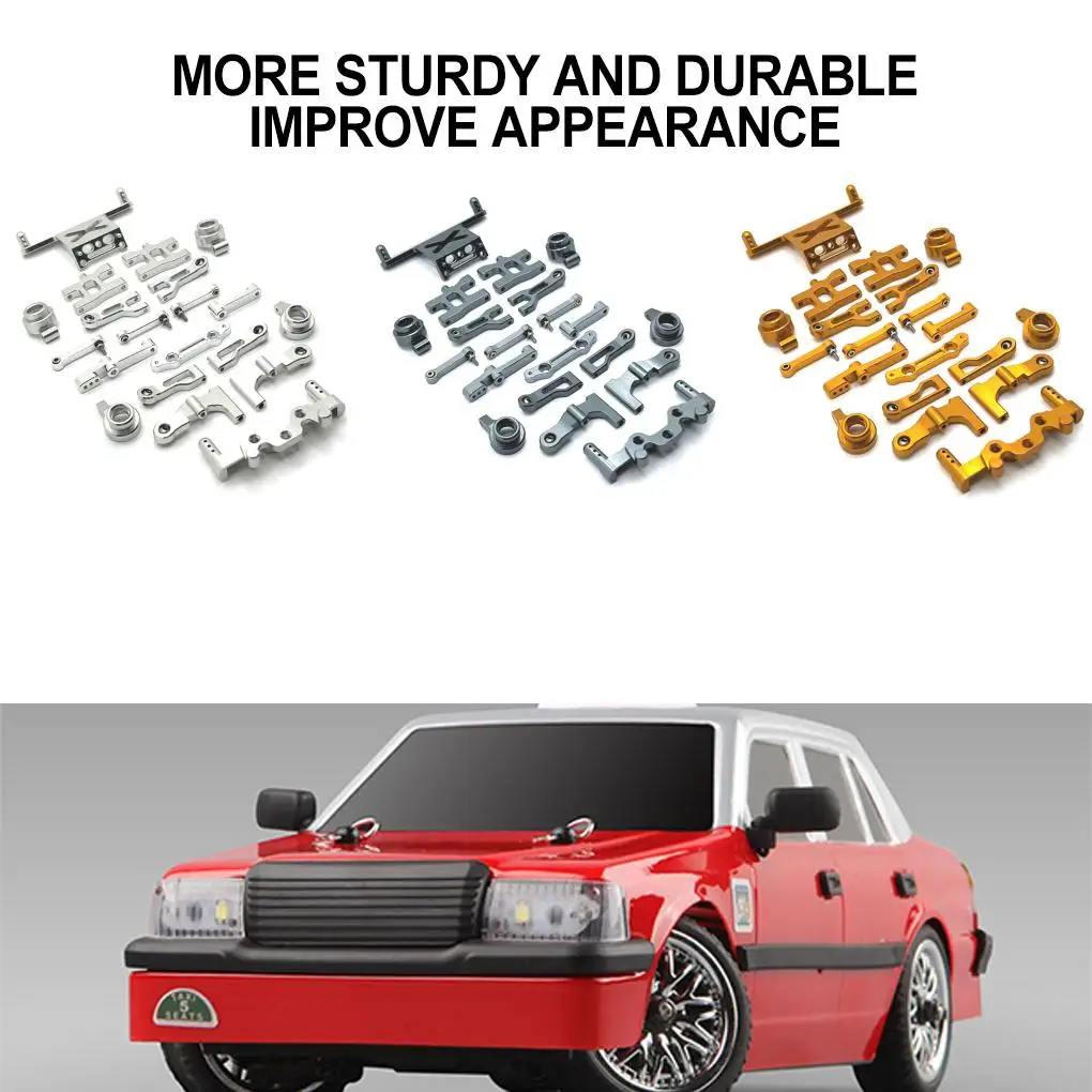 1/16 سبائك الألومنيوم تصلب المعادن ترقية طقم قطع غيار معدنية ل MN MN38 RC جزء السيارة RC اكسسوارات السيارات استبدال أجزاء