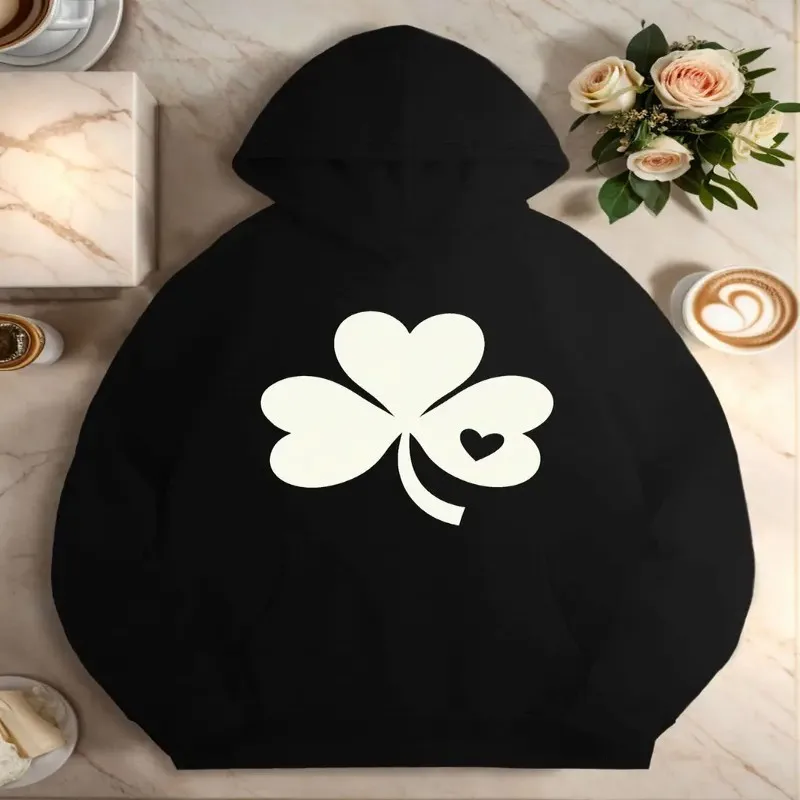 

Осенне-зимняя женская одежда, женский свитшот большого размера, большие размеры, художественный белый графический дизайн, с длинным рукавом, удобная теплая мягкая ткань Y2k