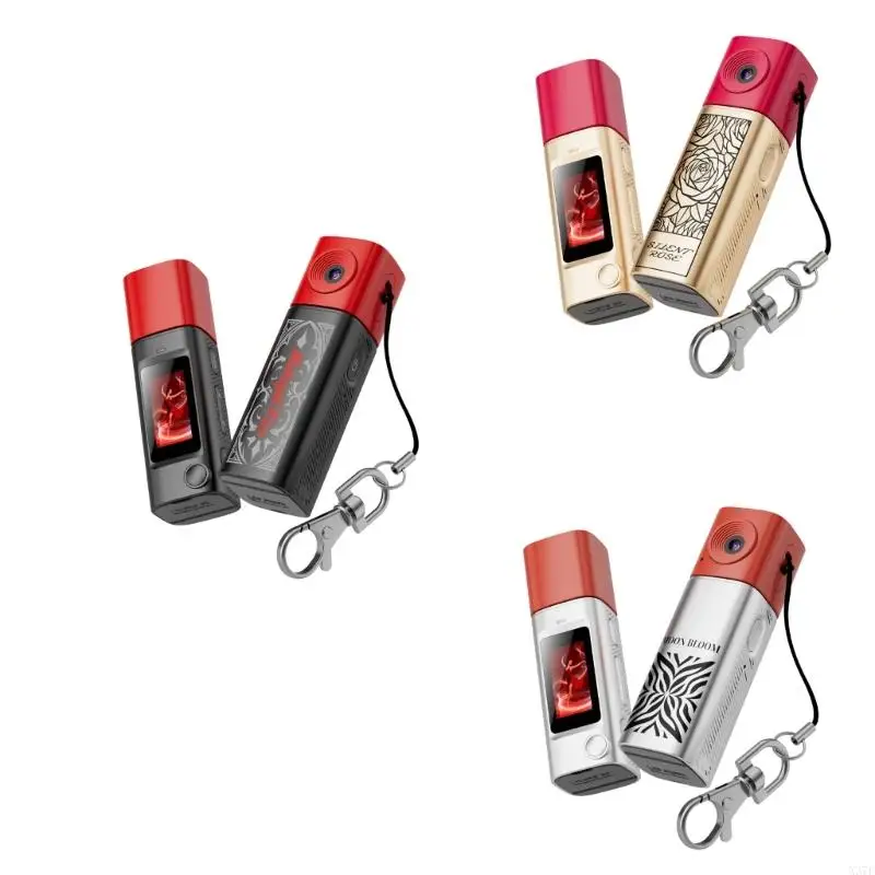 Lipstick Mini Thumb Camera With 2K Video And Expandable Storage For Kids Students Keychain Portable Pocket Design X37F