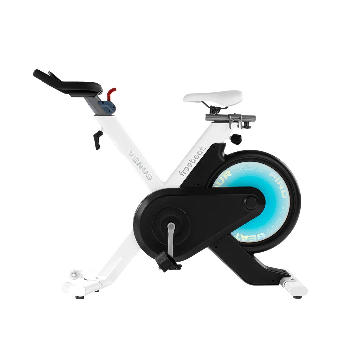 Bicicleta giratoria Bluetooth WNQ para ejercicio en interiores, bicicleta giratoria para Fitness en casa