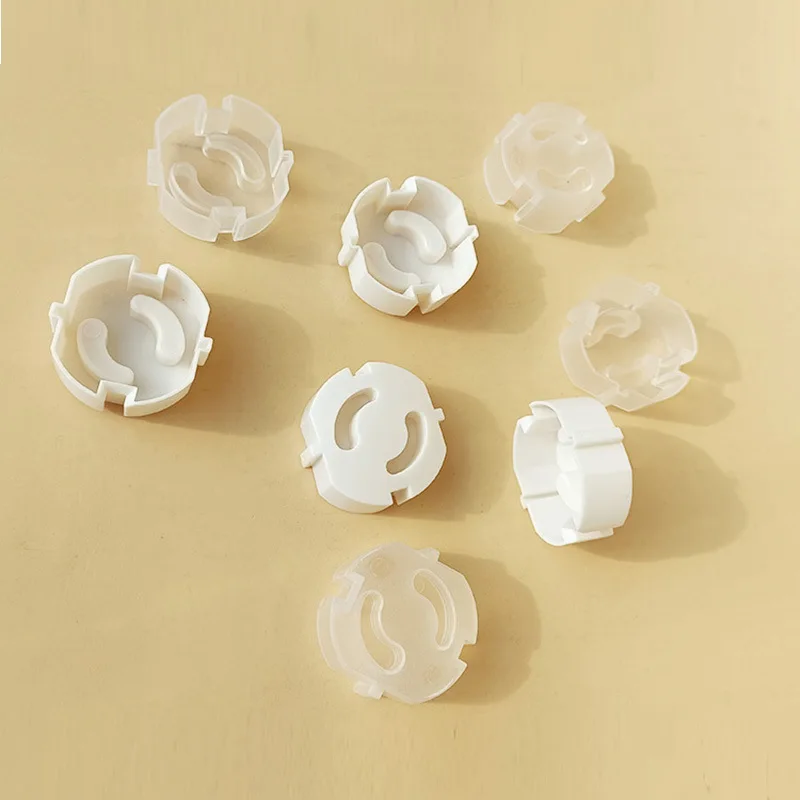 10 قطع من أغطية مقبس الأمان القياسية الأوروبية، واقي المخرج المقاوم للأطفال، غطاء قابس كهربائي مقاوم للأطفال لسلامة المنزل #4