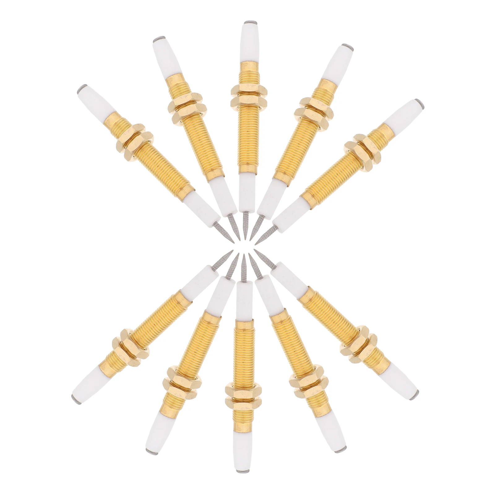 

10 pcs Gas Stove Ignition Needle Reliable Quick Ignition Effortless Installation Versatile Flame Sensor Cooker Oven Kitchen
