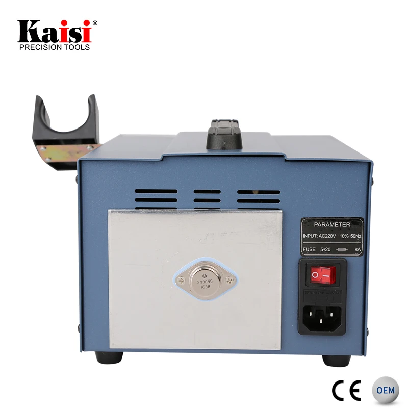 Kaisi K-863D Soldering Rework Station Hot Air Gun 3 in 1 SMD Soldering Rework Station With 3A Power Supply