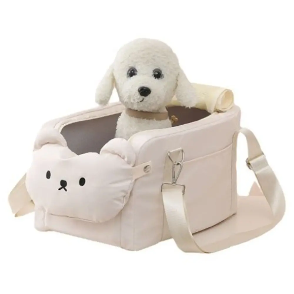 

New Cute Pet Car Luggage Large Capacity Convenient Pet Car Safety Seat Multifunction Dog Car Backpack Outdoor Travel