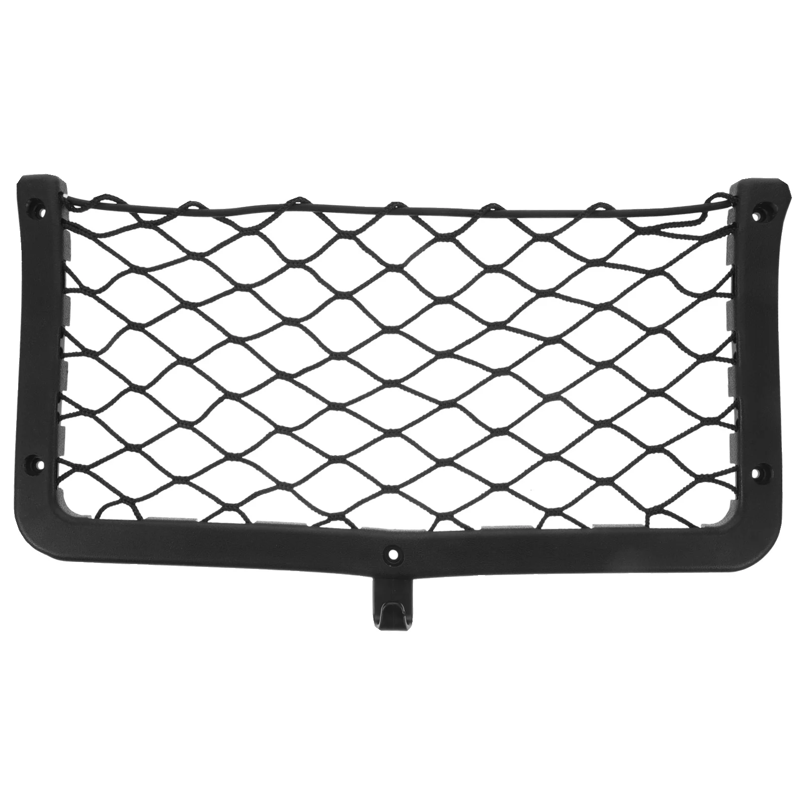 

Car Net Pocket Durable ABS Frame Elastic Mesh 36x18cm Strong Elasticity Screwed Brackets Car Storage Organizer Trunk