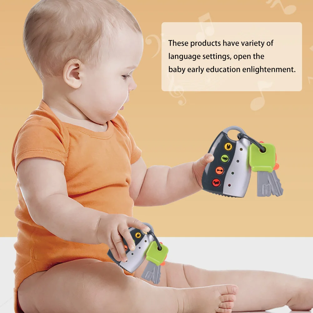 2 قطعة ألعاب محاكاة التحكم عن بعد للأطفال التعليمية المعرفية التعلم المبكر الصحافة مفاتيح أرقام الموسيقى التصفيق