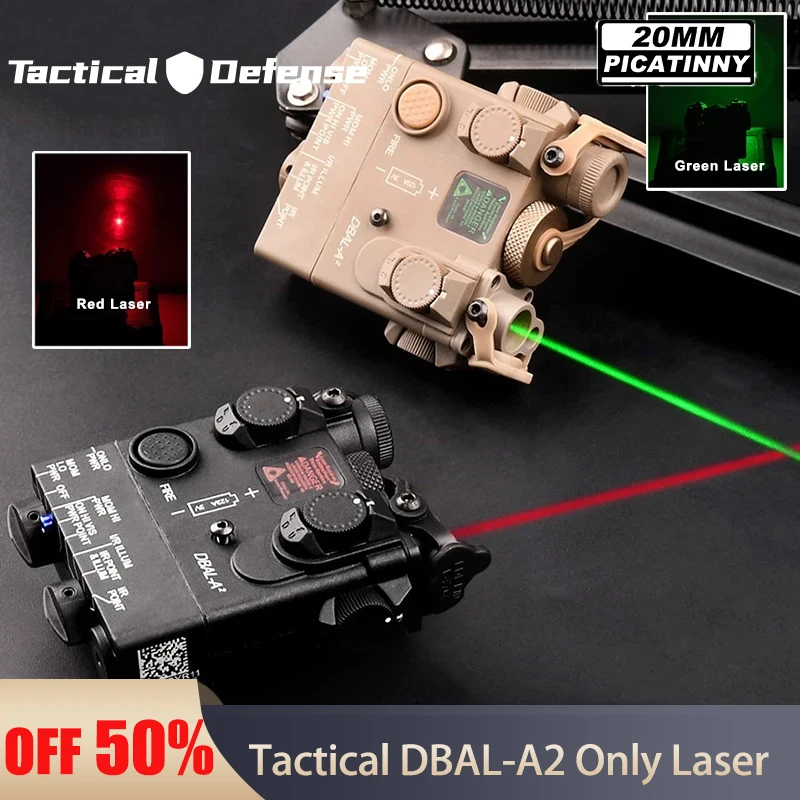 

WADSN Tactical DBAL Red Dot Indicator Dbal A2 Green Pointer Singal Laser Airsoft DBAL-A2 Hunting Scout Light Fit 20mm Rail