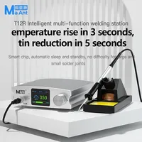 MaAnt T12R Soldering station 75W Portable Digital Electronic Welding Table 3S Heating With T12 Soldering Iron I/K/SK/J/J-01