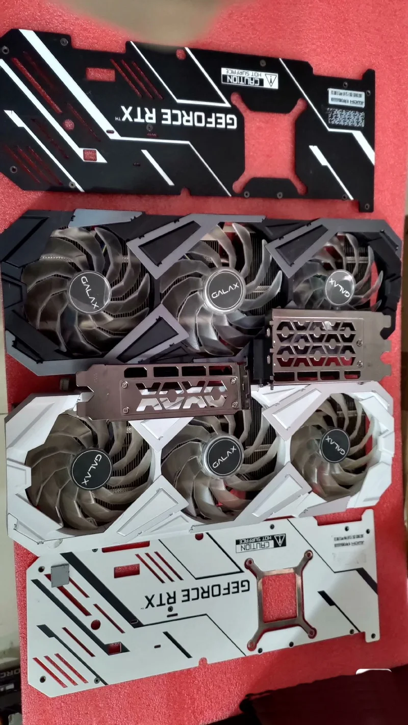 

The Radiator Cooler for GALAX RTX3080 RTX3090 Video Card Pitch 67*58MM with Backplate