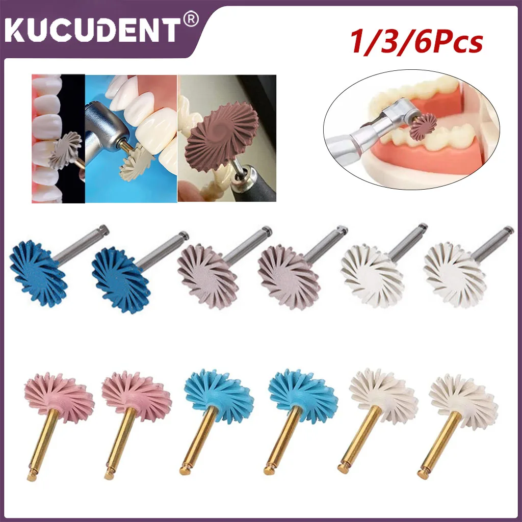 Pulidor de goma Dental, disco de pulido de resina compuesta, fresas, disco RA, sistema de diamante de 14mm, rueda, cepillo flexible en espiral, herramientas de odontología