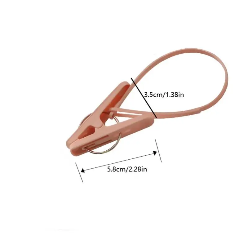 And Underwear 12-pack Hook Clip Clothes Hanger Household Clothesline Strong Small Windproof Clips For Drying Clothes Socks