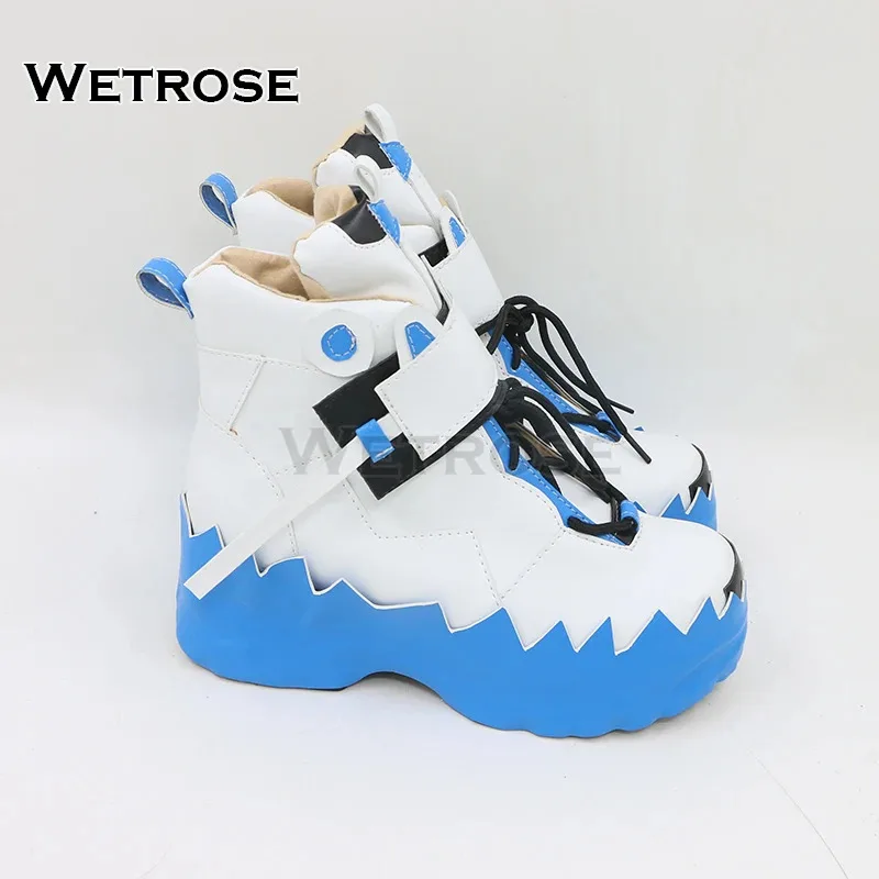 【Wetrose】In Stock Fuwawa Abyssgard Cosplay Shoes Costume Hololive EN 3rd Advent Generation Holo Vtuber Sneakers Halloween
