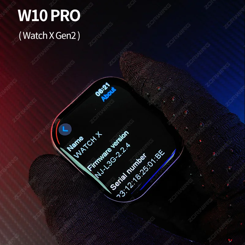 W10 Pro AMOLED ساعة ذكية ChatGPT البوصلة الرجال النساء Smartwatch سلسلة 10 IP68 مقاوم للماء الساعات الرياضية لنظام أندرويد IOS 2025 جديد