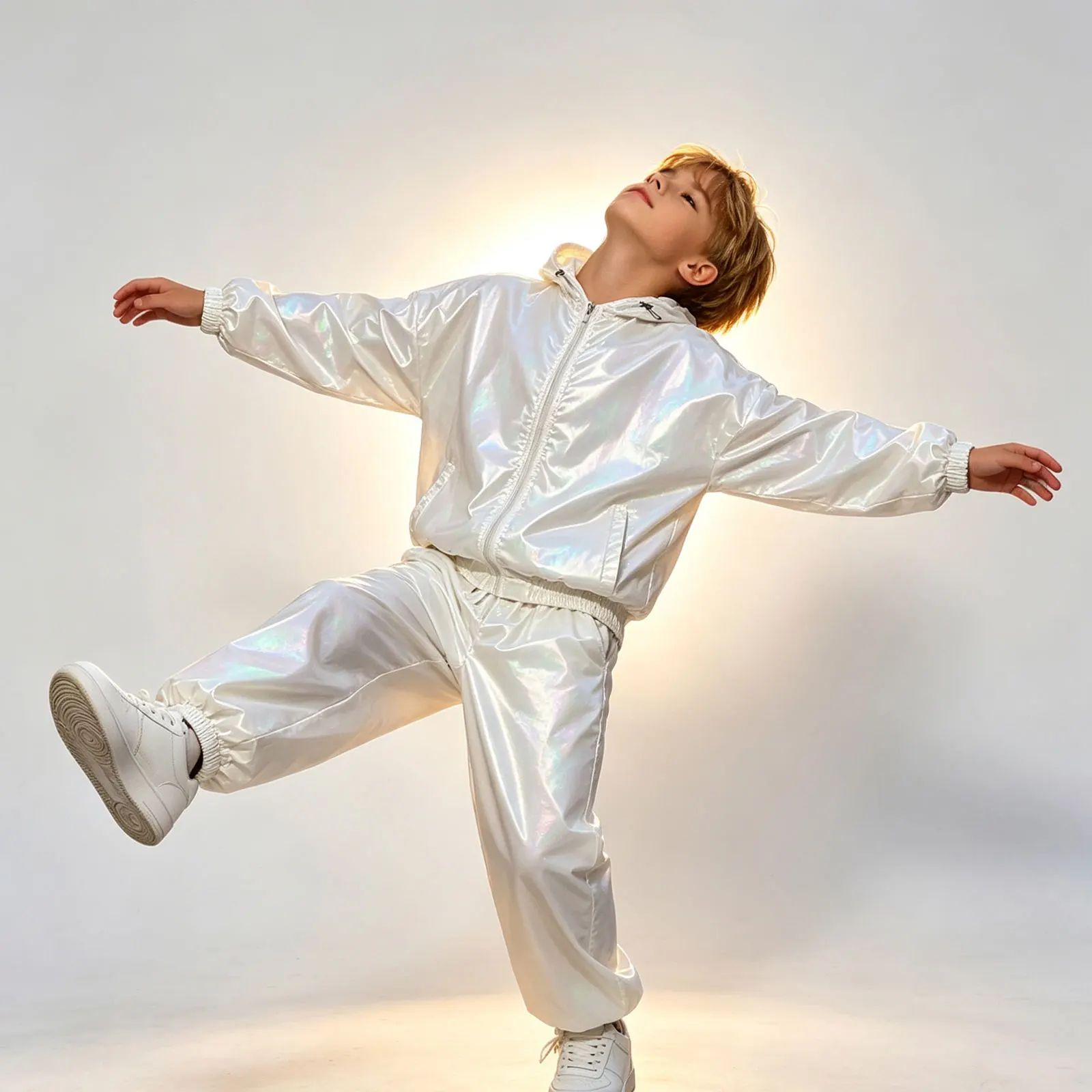 Kids Long Sleeve Drawstring Hooded Jacket Raincoat Jogger Pants Boys Girls Water Resistant Outfit Hiking Fishing Cycling Clothes