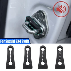 Sound Damper Door Lock Buffer For Suzuki SX4 S-Cross Swift Neo Baleno 2006 2007 2008 Rattling STOP Soundproof Deaf Seal Deadener