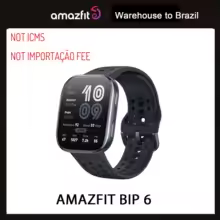 Original 2025 novo amazfit bip 6 relógio inteligente 1.97 "display 14 dias bateria 140 modos de treino gps smartwatch para android ios telefone