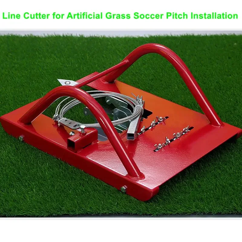 

Soccer Grass Line Cutter for Artificial Turf Installation White Grass Marking Line
