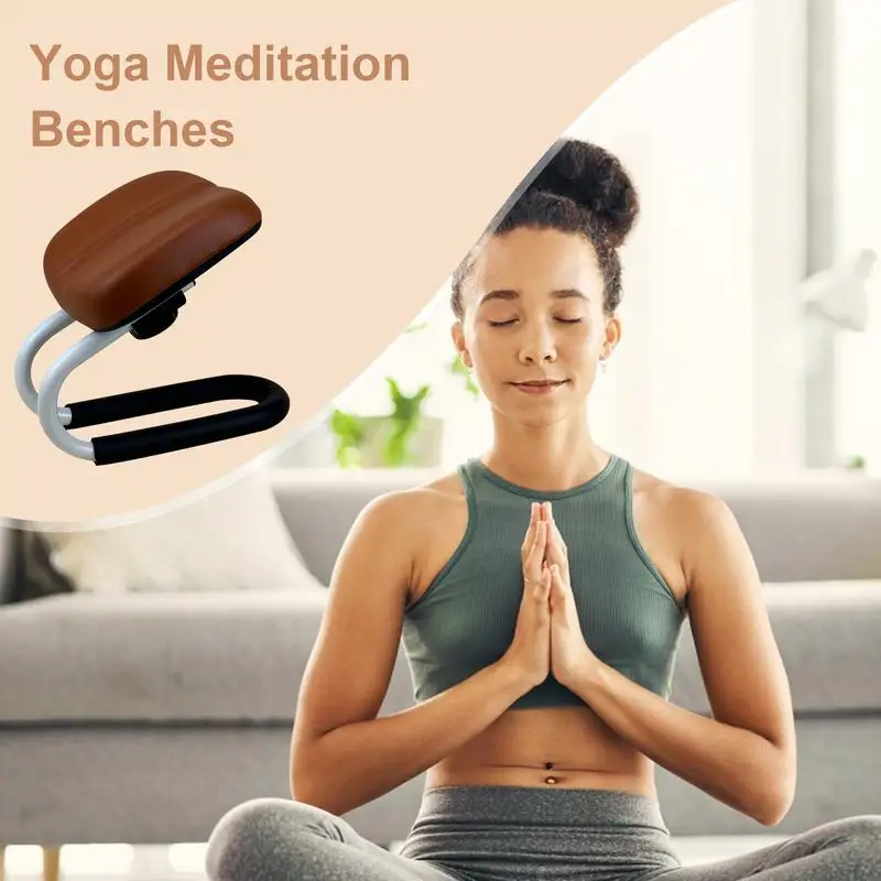 

Молитвенная скамейка для колен дома, регулируемая высота, наколенники для молитвы с губчатой подушкой, скамейка, сиденье, аксессуары для медитации