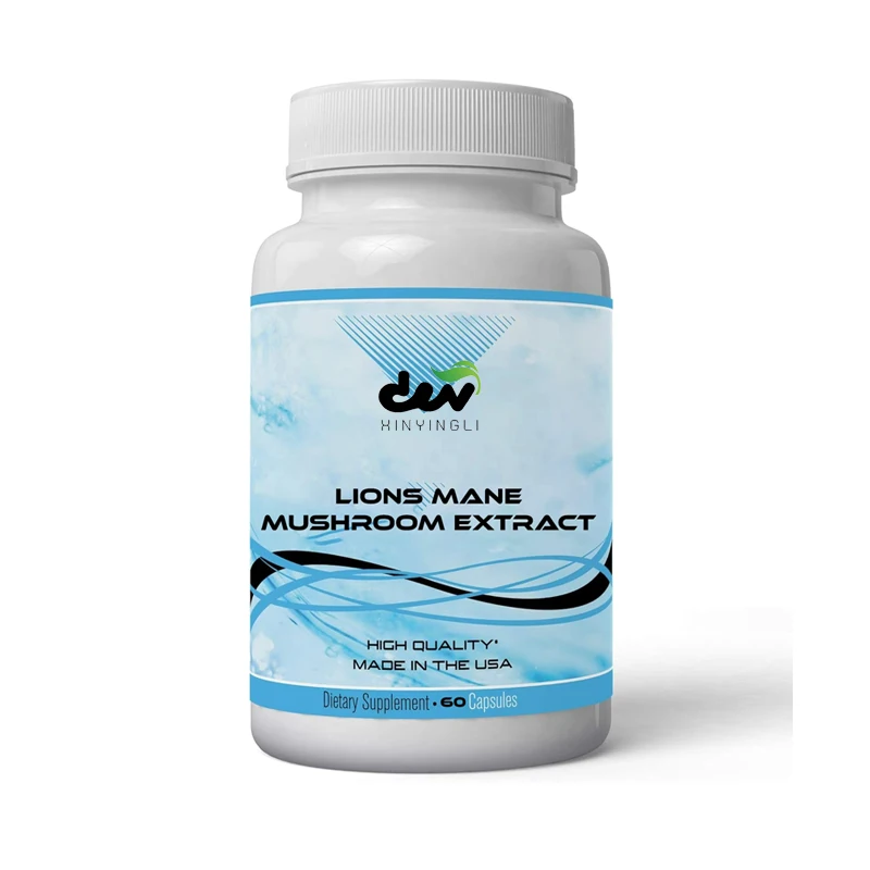 Lion's Mane Mushroom Extract 60 Capsules, Supports Immune System, Quality Potent Ingredients, 500 mg per Serving