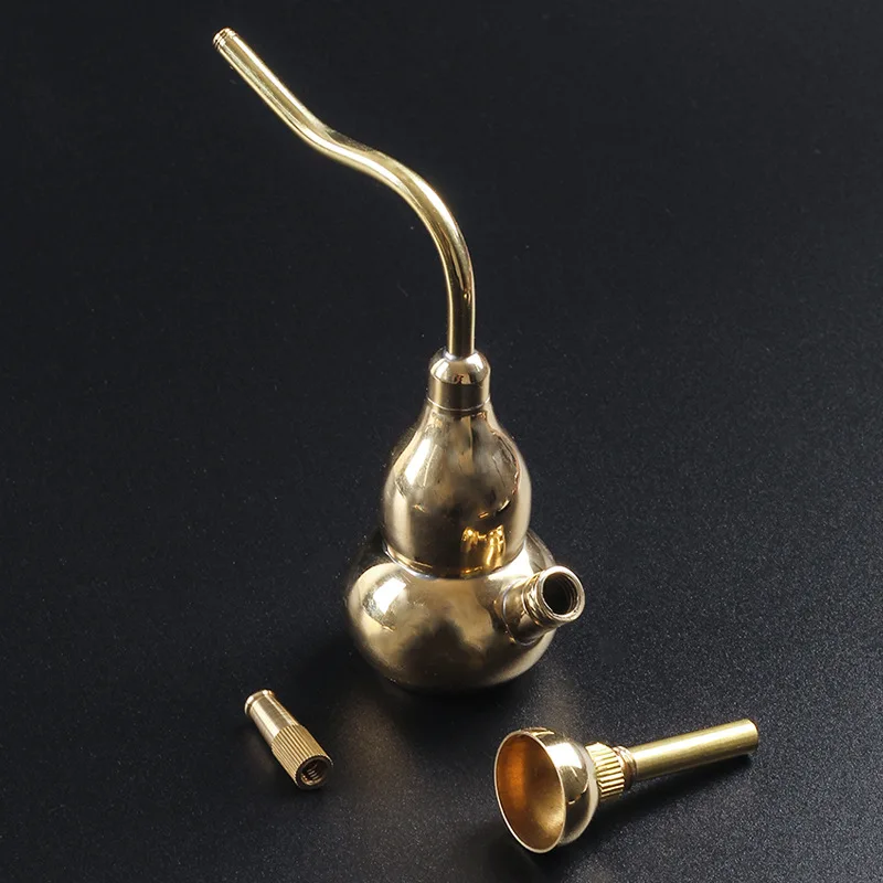 Metal Creative gourd Mini Smoking Pipe High Efficiency Reduce Tar Cigarette filter Portable Washable Hookah Shisha Pipe Men Gift